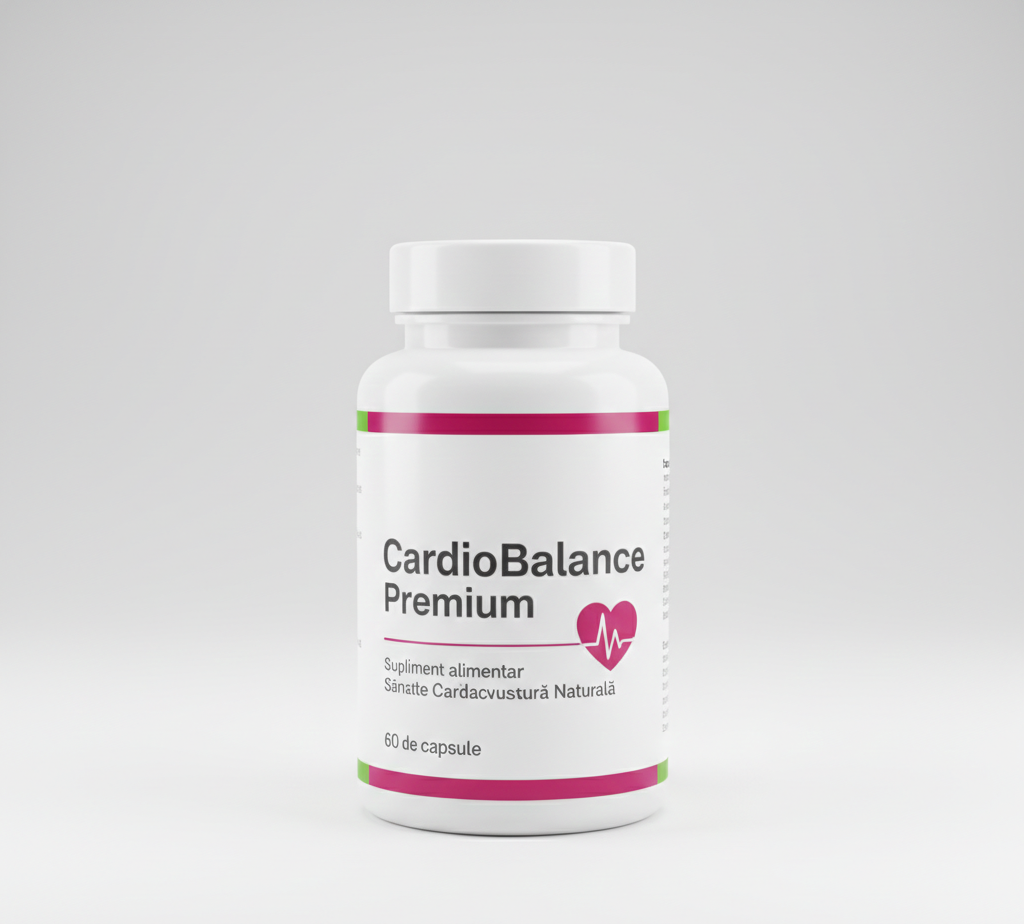 CardioBalance Premium - Supliment natural pentru tensiunea arterială